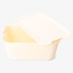 Scatola gialla con coperchio - 13x19 cm