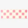 Scatola portaoggetti a pois rosa - 14x20 cm
