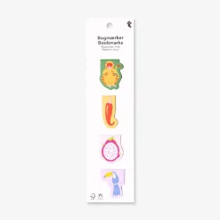 Segnalibri magnetici a tema giungla - 4 pz