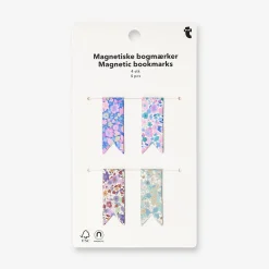 Segnalibri magnetici floreali - 4 pz