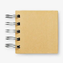 Set di Foglietti adesivi con rilegatura a spirale beige