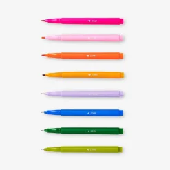 Set di penne da disegno in scatola di latta - 8 pz