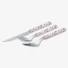 Set di posate con stampa ciliegie - 3 pz