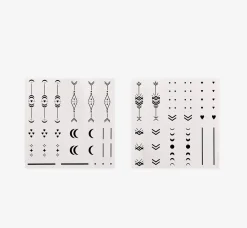 Set di tatuaggi temporanei - 57 pezzi