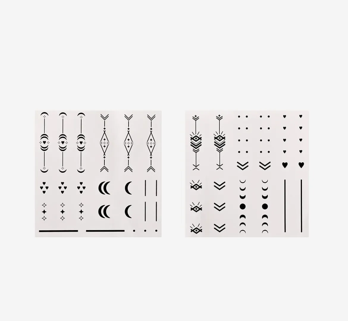 Set di tatuaggi temporanei - 57 pezzi