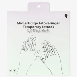 Set di tatuaggi temporanei - 57 pezzi