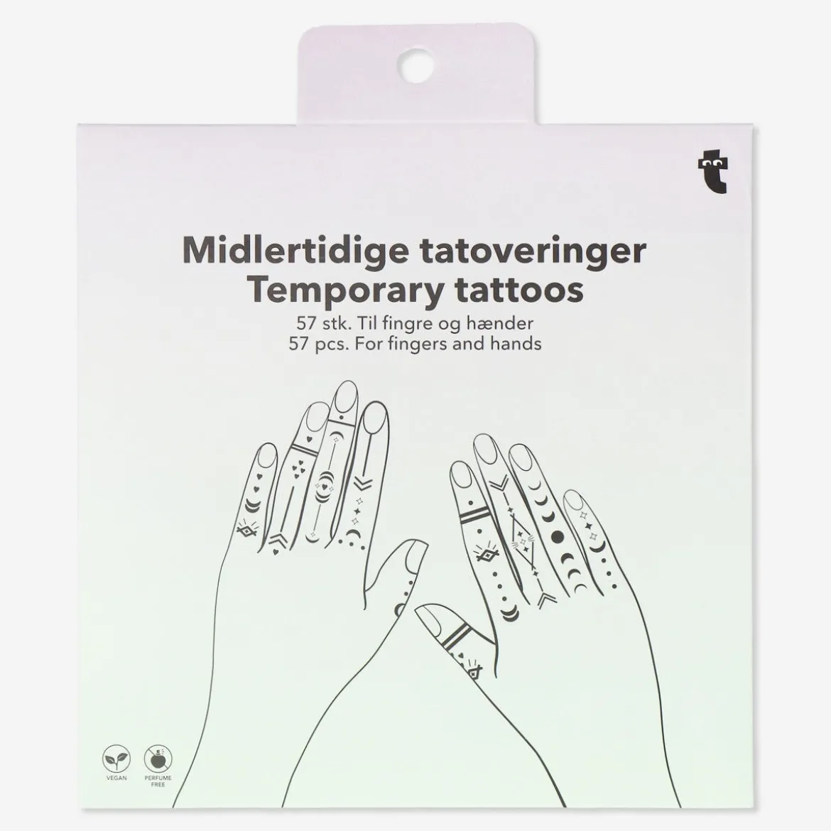 Set di tatuaggi temporanei - 57 pezzi