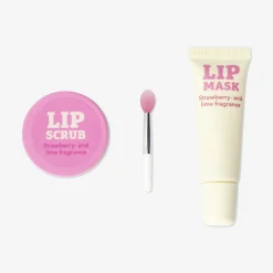 Set per la cura delle labbra - Fragole e lime