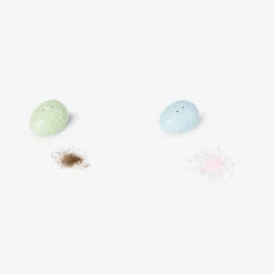 Set sale & pepe a forma di uova di Pasqua - 2 pz