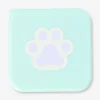 Snack box con stampa zampa - 8,5x8,5 cm