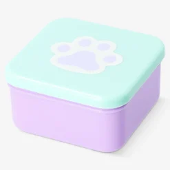 Snack box con stampa zampa - 8,5x8,5 cm