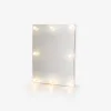 Specchio illuminato a parete