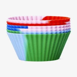 Stampi in silicone per muffin - 6 pz