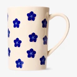 Tazza con fiori rosa - 570 ml