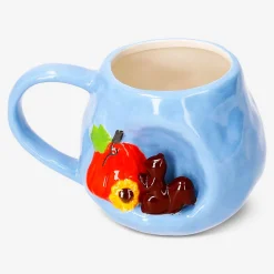 Tazza con motivo autunnale in rilievo - 450 ml