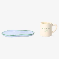 Tazza con piattino portastuzzichini - 230 ml