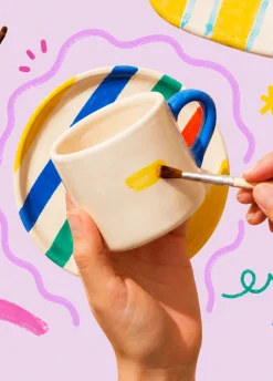 Tazza fai da te con sottobicchiere - 280 ml