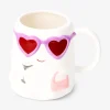 Tazza fantasma con occhiali da sole - 400 ml