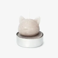 Tealight a forma di gatto - 4 pz