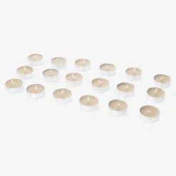 Tealights profumati con fragranza di muschio bianco e vaniglia - 18 pz.