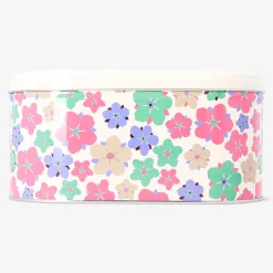 Teglia ovale con stampa floreale - 23x13 cm
