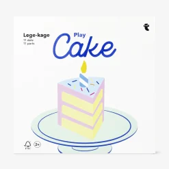 Torta di compleanno in legno