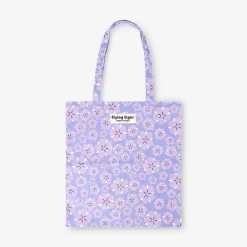 Tote bag - fiori viola