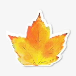 Tovaglioli a forma di foglia autunnale - 16 pz