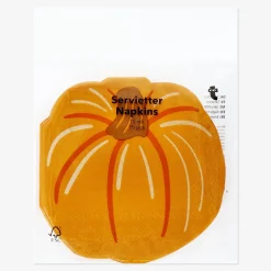 Tovaglioli a forma di zucca - 15 pz