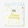 Tovaglioli a spruzzo Buon compleanno! 16 pz.