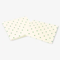 Tovaglioli con stelle verdi - 16 pz