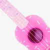Ukulele - design ciambella rosa