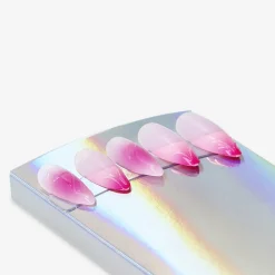 Unghie adesive - French tip sfumato rosa