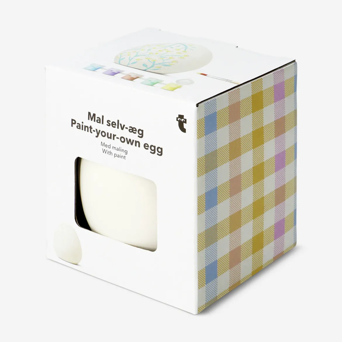 Uovo di Pasqua DIY con la vernice
