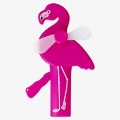 Ventilatore portatile a forma di fenicottero rosa