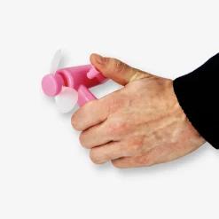 Ventilatore portatile rosa
