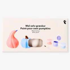 Zucche decorative in ceramica fai da te - 3 pz